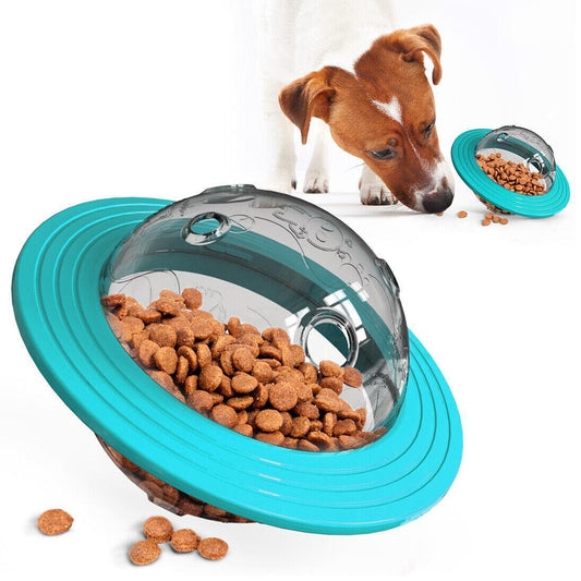Interactive Pet Treat Dispenser Ball - Engaging Puzzle Toy for Dogs and Cats to Slow Down Eating and Boost Intelligence